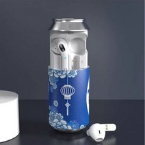 블루투스 이어폰 TWS 무선 5.0 터치 컨트롤 헤드셋 스포츠 방수 SS-TWS109 크리 에이 티브 선물, 파란