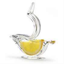 착즙기 녹즙 원액 Acrylic Lemon Squeezer Hand Held Juicer Double Bowl Lime Manual Orange Citrus Press, 01 1pc