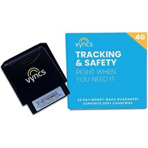 GPS 트래커 차량 VyncsPro 월간 요금 없음 OBD 4G LTE 자동차 트래커 실시간 GPS 무료 1년 데이터 요금제 60초 지도 자동 새로 고침 청소년 안전하지 않