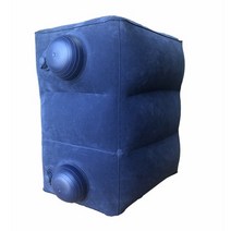 캐스퍼 차박 모닝 레이 평탄화 발쿠션 self inflatable travel footrest pillow 휴대용 비행기 기차 kids bed foot rest pad 224, 푸른, 기아
