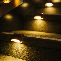 태양광 정원등 계단등 엣지등 led 태양열 조명등 벽등 계단 외부 조명 모서리 센서등, 02_흰빛(1P)