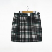 그린체크 하복 치마 (상암고) 교복치마 교복 학생복