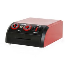 OY-16-4 고급 슬라이드 금고(레드) 금고 돈통 소형금고