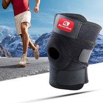 압박 무릎고정 벨크로 보호 아대 안정적 지지대 3중