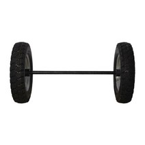 10인치 ATV카트 교체용 타어어 4륜 오토바이 사발이, 16인치 공압 휠 2개 + 65축