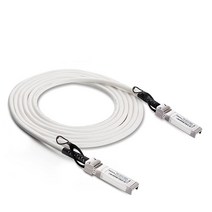 [화이트] 컬러 10G SFP+ DAC 케이블 - 시스코 SFP-H10GB-CU0.5M 유비퀴티 유니파이 디링크 슈퍼마이크로 넷기어 미크로틱 포티넷용 트위낵스 SFP 케, 2m_1