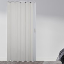 EKMALL 홀딩도어 자바라 편개 더블 샤이니 가로사이즈 77cm x 세로사이즈
