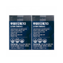 별도표기 GNM자연의품격 루테인 오메가3 1050mg x 30캡슐 2개