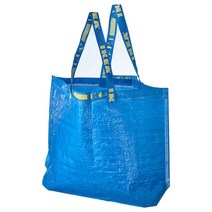 이케아 프락타 장바구니M 36L 블루 45x18x45cm, M (36L), 1개