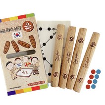 민속놀이 민속윷 윷놀이세트 나무윷놀이세트 윷_17699EA_17699EA, 본상품선택