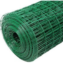 철조망 닭장망 양계장 사육 스틸 와이어 메쉬 울타리, 2.8mm높이1.5m x 30m 6cm구멍