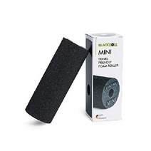 BLACKROLL MINI 근막 롤러(15 x 5cm) 11가지 색상 택 자가 마사지용 소형 피트니스 롤러 Made in Germany, 블랙