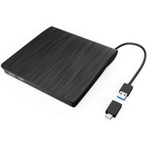 외부 DVD 드라이브 USB 3.0 Type-C CD 버너 휴대용 CD DVD +/-RW 드라이브 DVD 플레이어 노트북 CD ROM Rewriter 버너 노트북 데스크탑 PC와
