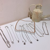 어린이 팬던트 은 목걸이 은목걸이 체인목걸이 귀여운목걸이 이니셜목걸이 진주목걸이 팬던트목걸이