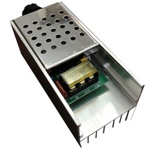 Ac 220 v 6000 w scr 전압 조정기 컨트롤러 전자 조광기 온도 조절기 모터 속도 컨트롤러 전압 조정기 금형 케이스 포함|전압 조정기/안정 장치|, 1개