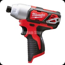 밀워키 충전 12V 임팩트 전동드라이버 본체 베어툴 M12BID