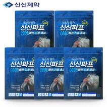 비타하우스 신신파프 쿨 핫 50매 대형 근육통 관절 붙이는파스 어깨, 쿨 25매+마술패치2매, 5팩, 25개입