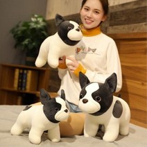 프렌치불독 강아지 봉제 인형 35-45cm, 35cm