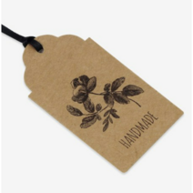 콤래드 보타닉 핸드메이드 택 Ver2, 혼합색상, 50개입