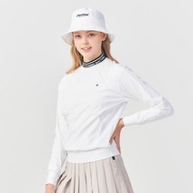 클리블랜드 트리코트 절개디테일 맨투맨 여성 골프바람막이 (CGWJK31503), BK