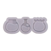 DIY 소원 병 및 실리콘 에폭시 곰팡이 DIY 키 체인 펜던트 보석 공예 금형 발렌타인 러브 선물