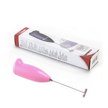 우유 Frother 핸드 헬드 믹서 Foamer 커피 메이커 계란 비터 초콜릿/카푸치노 Stirrer 미니 휴대용 블렌더, M1-Pink_옵션