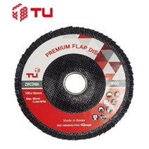 TU 티유 플랩디스크 (휠페파 휠페이퍼), 4인치 #60 지르코늄