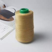 헤세드 국산) 고급 청바지실 스티치사 재봉사, 베이지(30수3합), 1개
