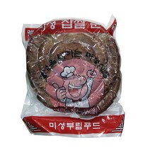 냉장미성 찹쌀순대2kg/미성/찹쌀순대/식자재/순대/급식/분식식자재/순대도매 /냉동순대 /순대납품 /업소용식자재/대용량식자재/분식재료식품, 본상품, 찹쌀순대2kg