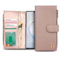 우리미라클 로마리미티드 지퍼 다이어리 + 핸드스트랩 갤럭시 S22 플러스 울트라 S22시리즈 전용 지폐지갑 간편한 동전지갑 카드수납 지퍼 케이스(SM-S901/S906/S908)