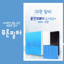 [호환] 웅진코웨이 AP-1516D 공기청정기필터, H13산화아연헤파필터[단품], H13산화아연헤파필터