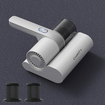 Cosmify 무선 충전식 진드기 청소기 세트형 UV 침구 카페트 이불 매트리스 저소음, 화이트그레이, Cosmify 무선침대진드기제거기