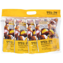 국민간식 노브랜드 맛있는군밤 100g 6개, 1개, 600g