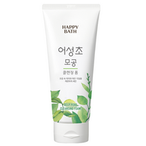 해피바스 어성초 모공 클렌징폼 지복합, 9개, 200ml
