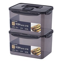 락앤락 김치통의 정석 숨쉬는 김치통, 2개, 4.5L