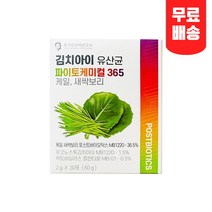 정가진 연구소 김치아이 유산균 파이토케미컬 365 케일 새싹보리 2g x30포