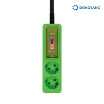 동양 누전차단(ELB) 고용량 멀티탭 2구 2.7m DYM-HB2E(SC)