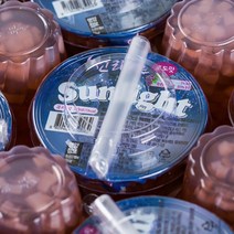 썬라이트(포도향) 180mlg 문방구과자 추억의간식 주전부리 젤리 푸딩 간식