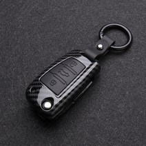 탄소 섬유 실리카 젤 자동차 키 커버 케이스 보호 아우디 A3 8L B6 RS3 TT, 02 A-carbon black