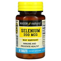 셀레늄 Selenium 200mcg 60 Tablets