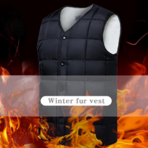 패딩 직장인 경량 조끼 경량보온기모안감 양털베스트