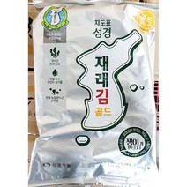 전장김 지도표 60g x4개 조미김 구운김 6살 7세 아이 어린이 반찬 자가격리필수품, 1