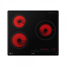 (LG전자 LG전자 DIOS 3구 하이라이트 전기레인지 BER3G1 프리스탠딩 (C.HZ6085AA) 전기레인지/프리스탠딩/전자/하이라이트, 단품