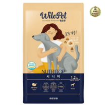 라이브잇 유한양행 윌로펫 뉴트리탑 소프트 사료 시니어, 11세트, 1.2kg, 닭