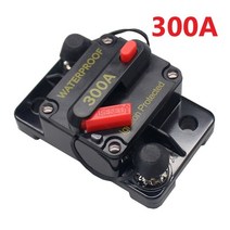 50A 60A 80A 100A 150A 200A 250A 300A Amp 자동차 자동 오디오 해양 보트 DC 회로 차단기 12V/24V/48V, [03] 80A, 03 80A