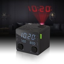 브리츠 FM라디오 알람 프로젝터 시계/BZ-CR3747P/AUX 단자/AC전원/USB 충전단자/대형 LED 디스플레이/디지털 시간및 두개의 알람 지원