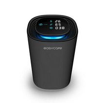 공기청정기 스마트 자동차 정수기 지능형 모니터링 음이온 자동차 클리너 DC12V 먼지 제거 포름 알데히드, 02 Black