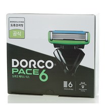 도루코 페이스 6 면도기 + 여분날 11p, 6세트