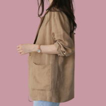 여성 럭셔리 루즈핏 블레이저 꾸안꾸 봄 여름 가을 자켓