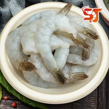 세종푸드시스템 생 칵테일새우 900g(중) 62~80미 깐새우 감바스용, 1개, 페루산 CJ 생칵테일새우(중) 900g